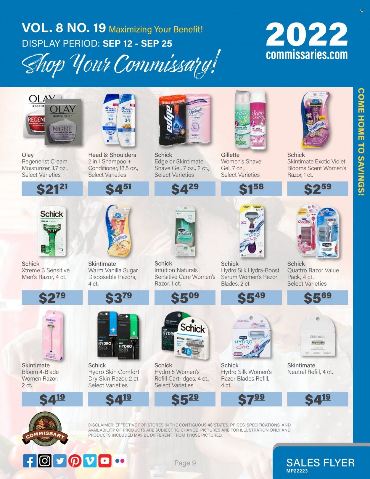 Commissary Weekly Ad Flyer Specials September 12 to September 25, 2022