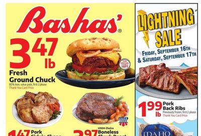 Bashas' (AZ) Weekly Ad Flyer Specials September 14 to September 20, 2022