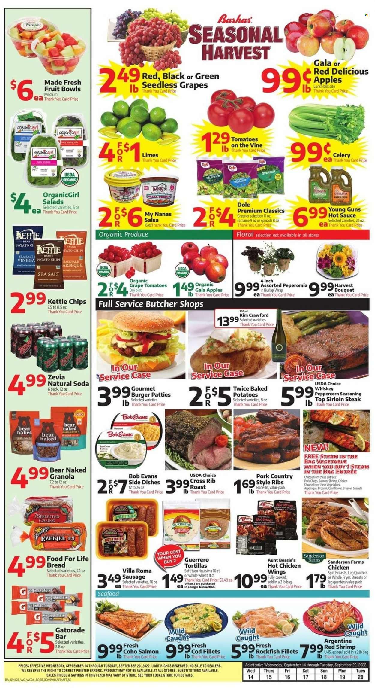 Bashas' (AZ) Weekly Ad Flyer Specials September 14 to September 20, 2022