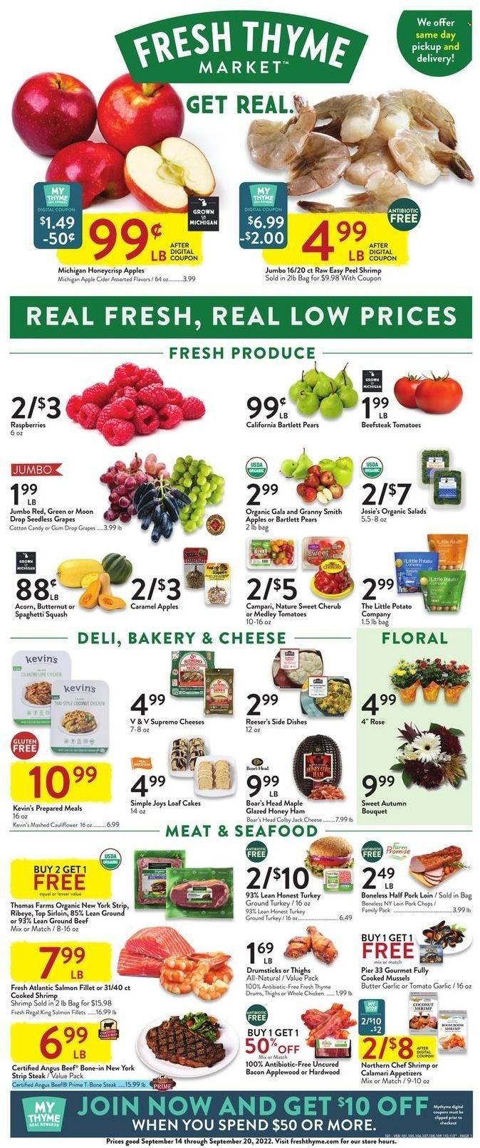 Fresh Thyme Weekly Ad Flyer Specials September 14 to September 20, 2022