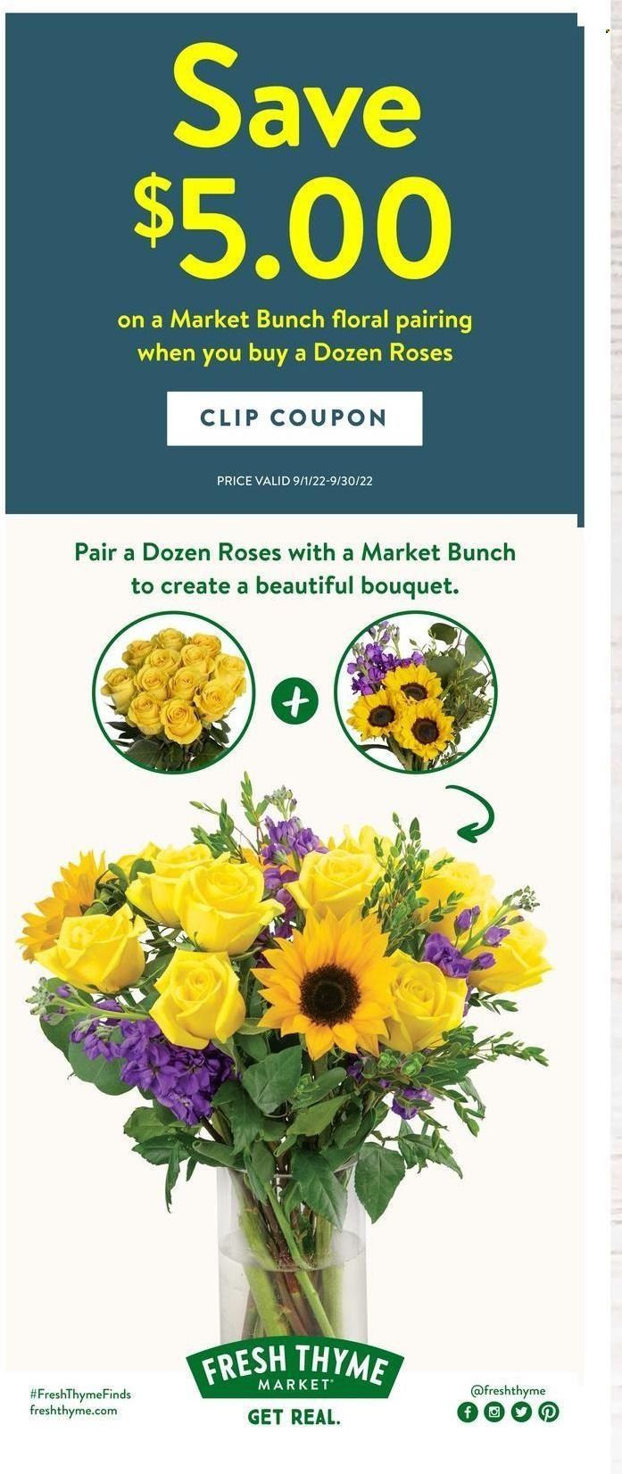 Fresh Thyme Weekly Ad Flyer Specials September 14 to September 20, 2022