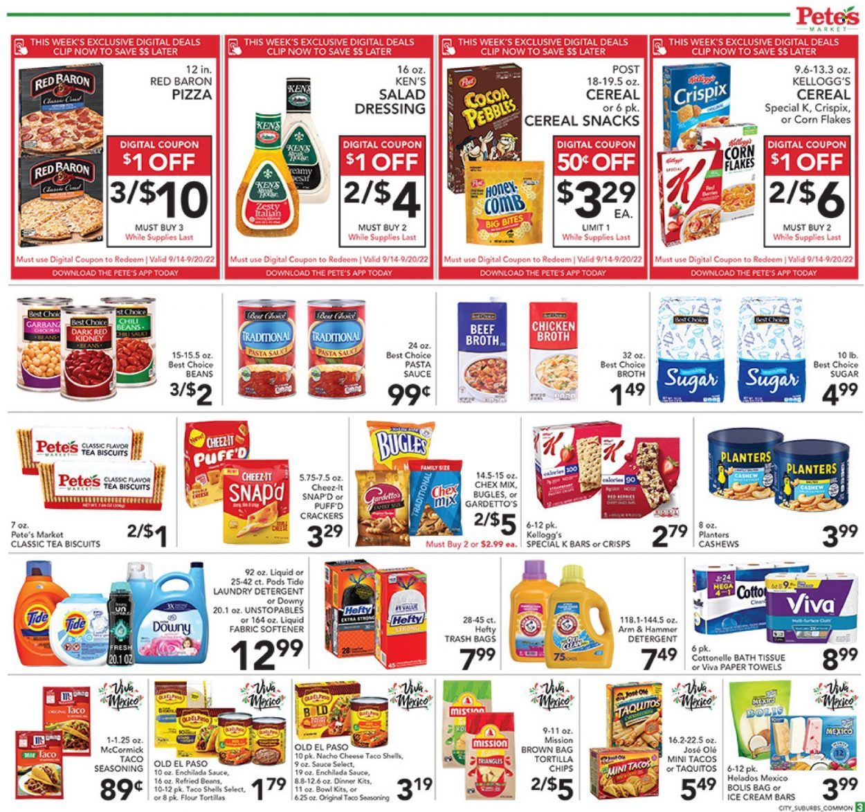 Pete's Fresh Market (IL) Weekly Ad Flyer Specials September 14 to September 20, 2022