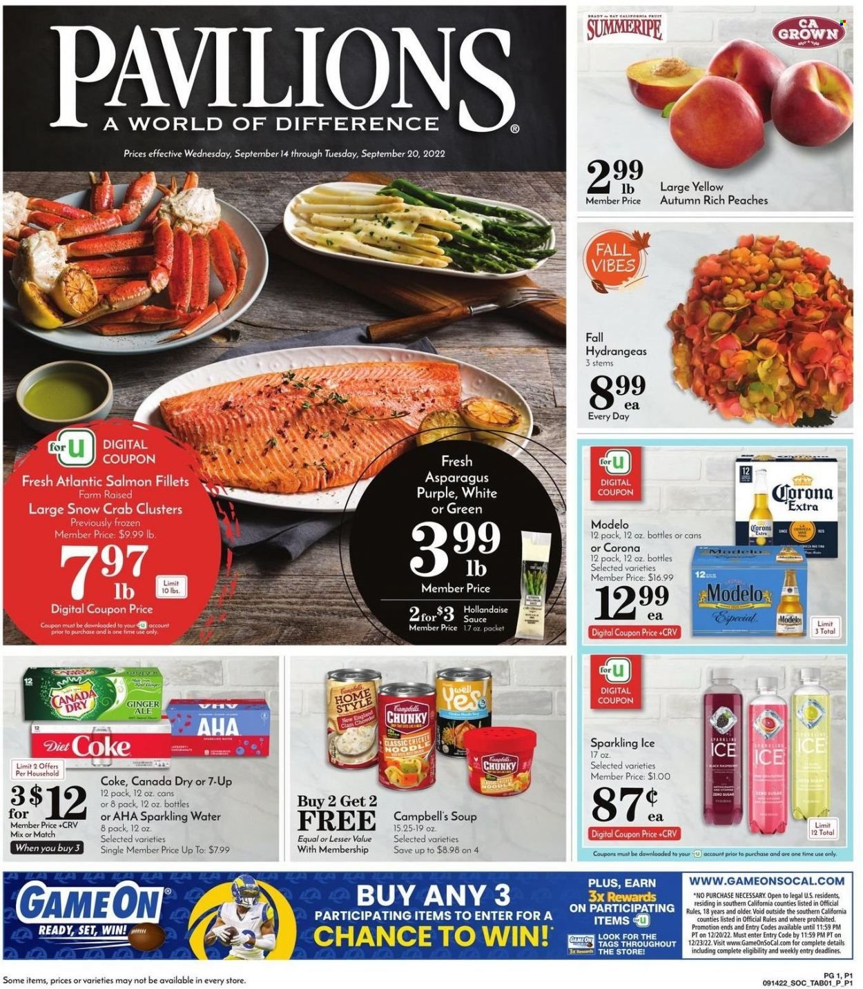 Pavilions (CA) Weekly Ad Flyer Specials September 14 to September 20, 2022