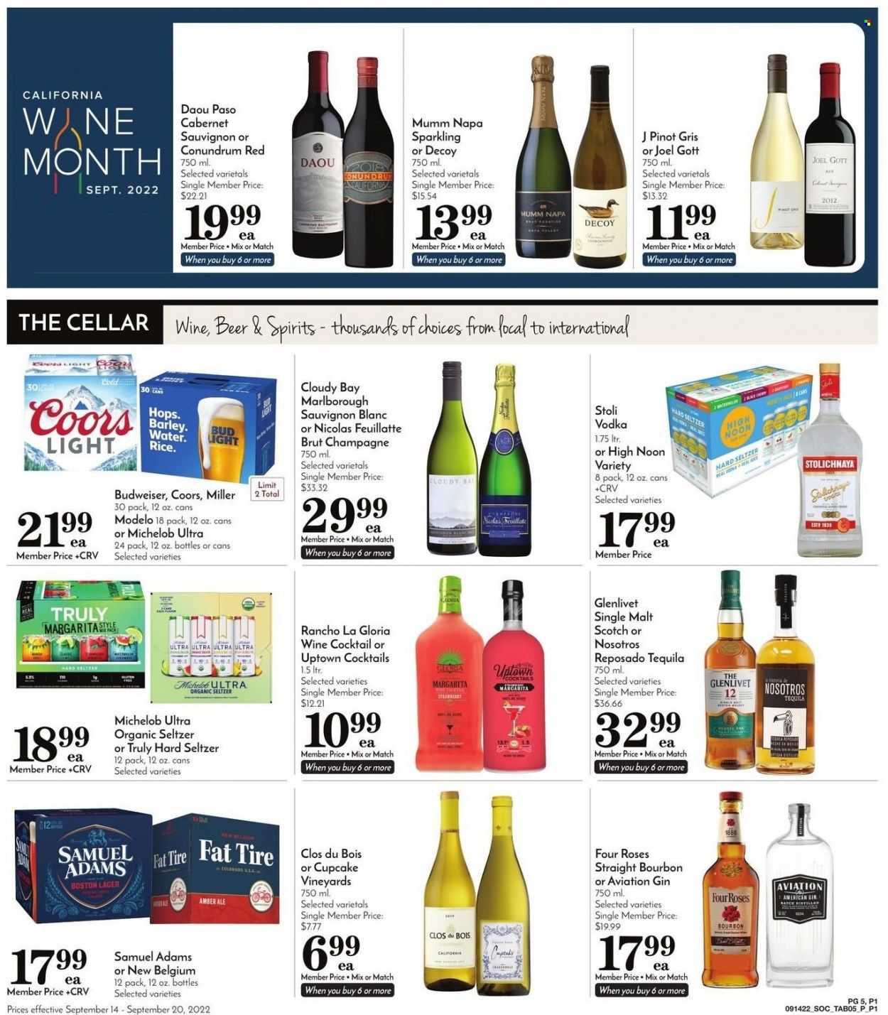 Pavilions (CA) Weekly Ad Flyer Specials September 14 to September 20, 2022