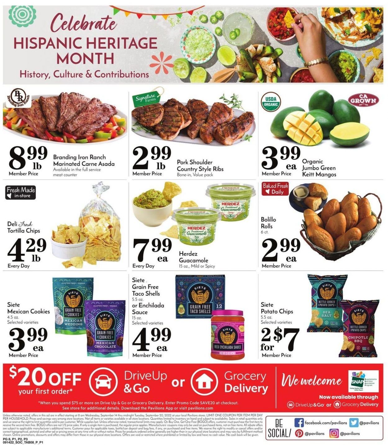 Pavilions (CA) Weekly Ad Flyer Specials September 14 to September 20, 2022