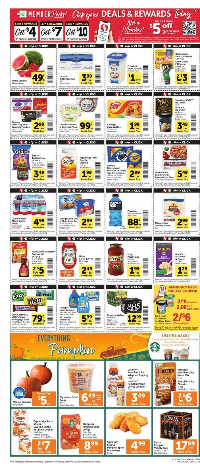 Safeway (CA, HI, OR, WA) Weekly Ad Flyer Specials September 14 to September 20, 2022