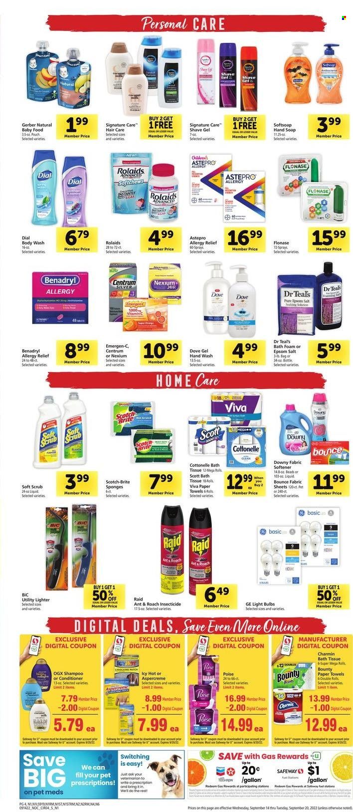 Safeway (CA, HI, OR, WA) Weekly Ad Flyer Specials September 14 to September 20, 2022