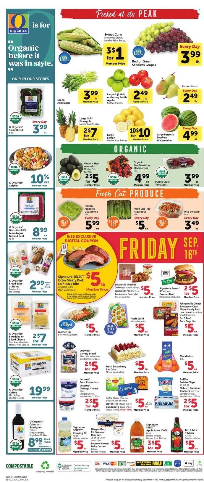Safeway (CA, HI, OR, WA) Weekly Ad Flyer Specials September 14 to September 20, 2022