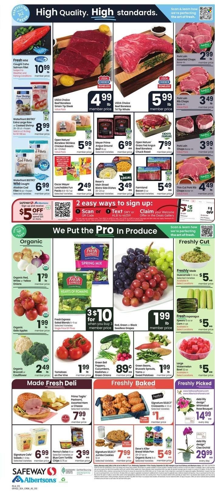 Safeway (WA) Weekly Ad Flyer Specials September 14 to September 20, 2022