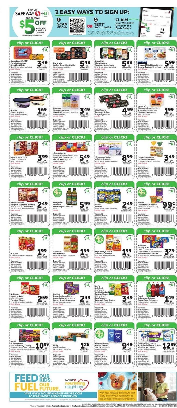 Safeway (SD) Weekly Ad Flyer Specials September 14 to September 20, 2022