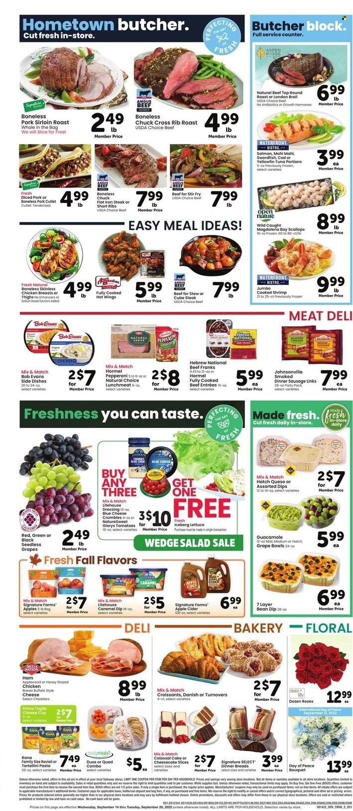 Safeway (SD) Weekly Ad Flyer Specials September 14 to September 20, 2022
