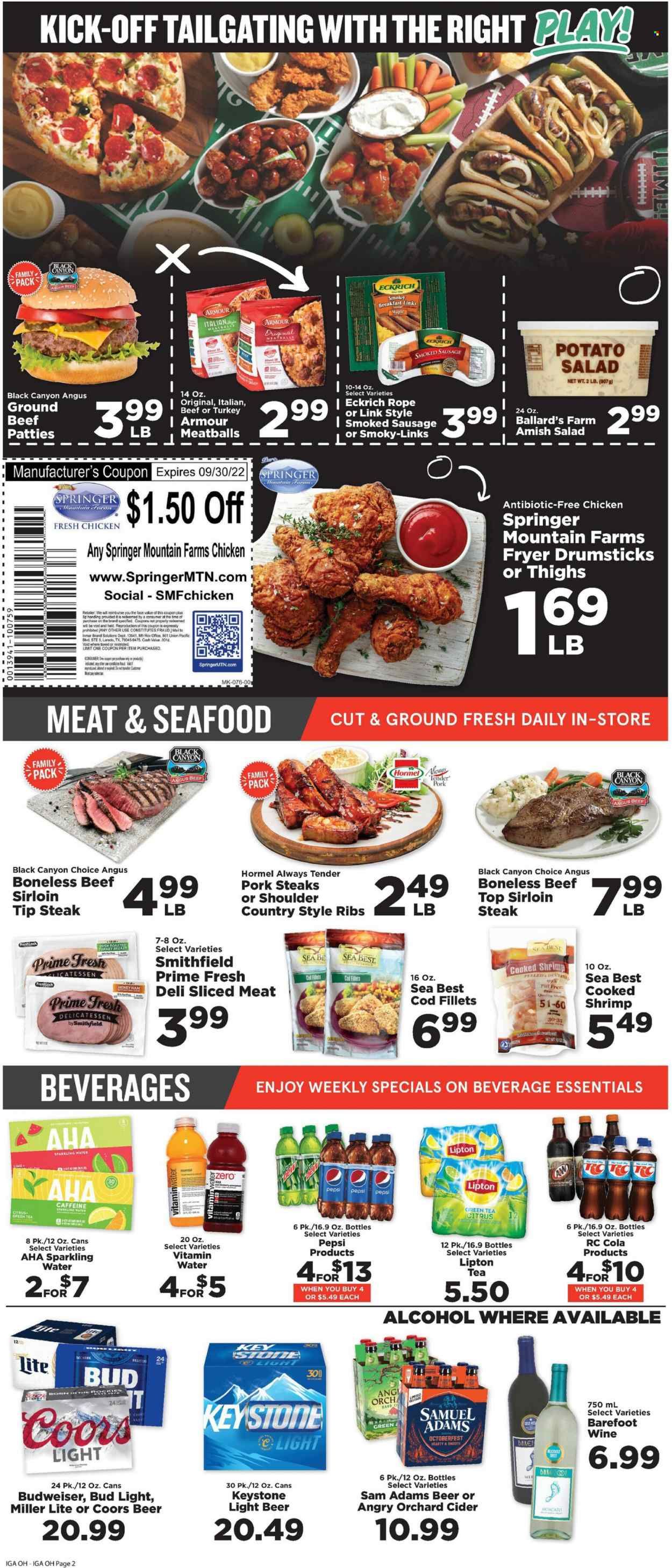 IGA (OH) Weekly Ad Flyer Specials September 14 to September 20, 2022