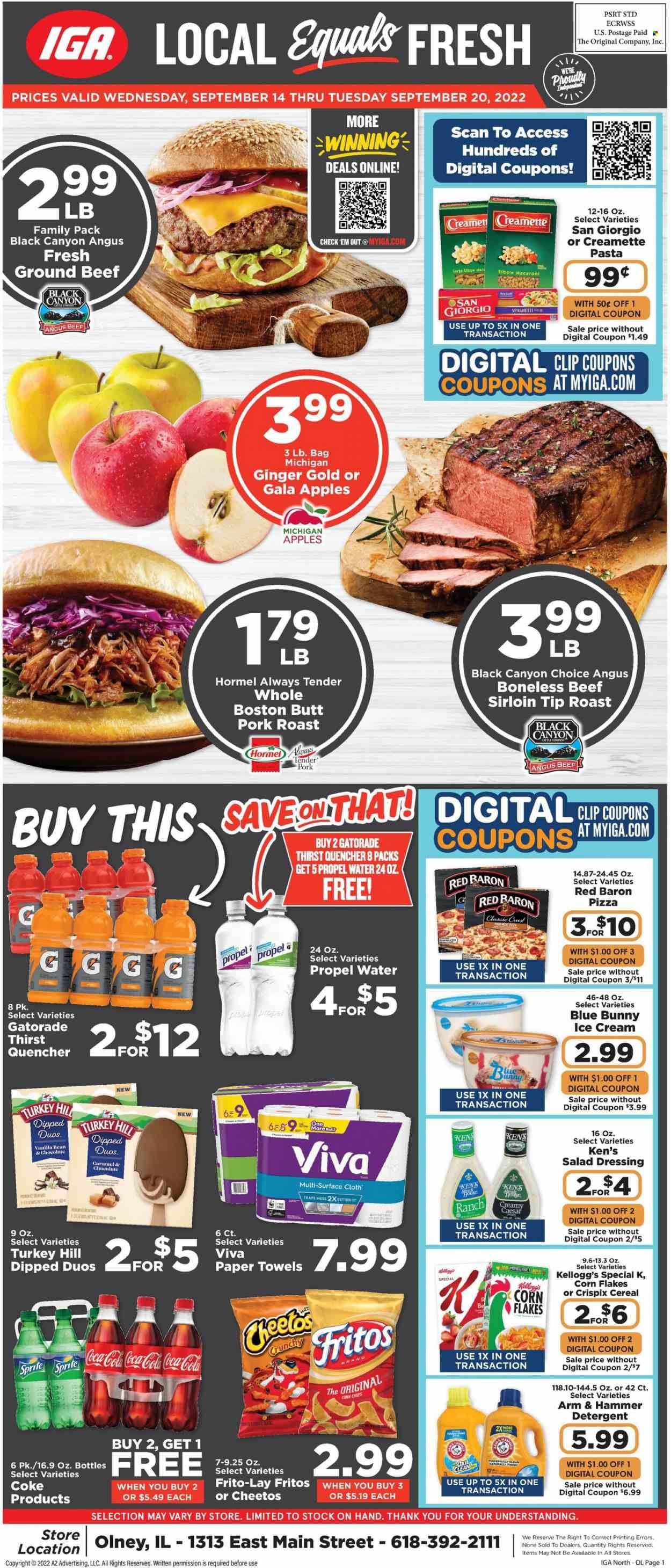 IGA (IL) Weekly Ad Flyer Specials September 14 to September 20, 2022
