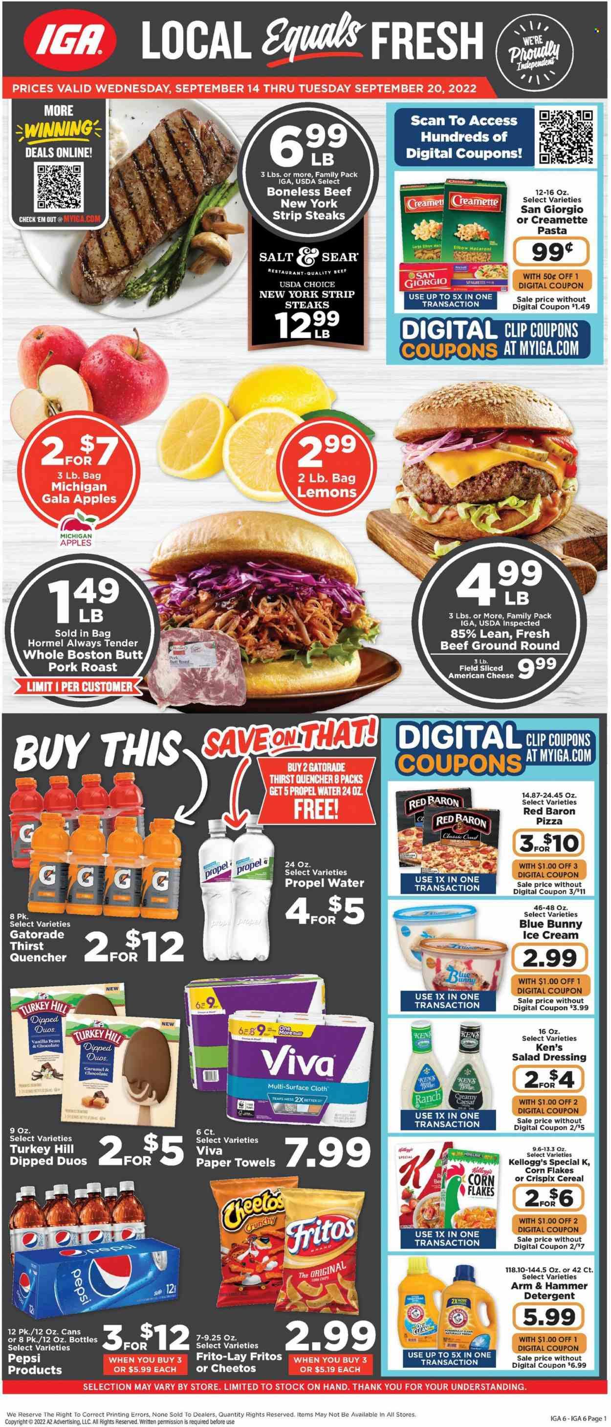 IGA (TN) Weekly Ad Flyer Specials September 14 to September 20, 2022