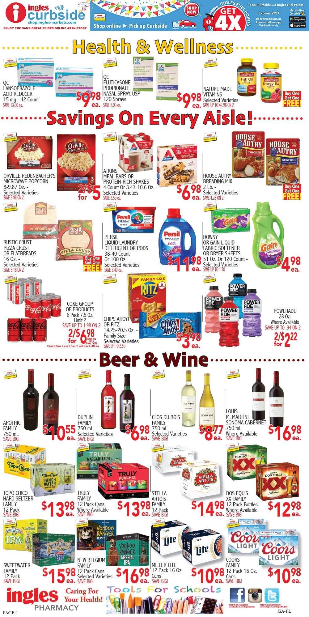 Ingles (GA, NC, SC, TN) Weekly Ad Flyer Specials September 14 to September 20, 2022