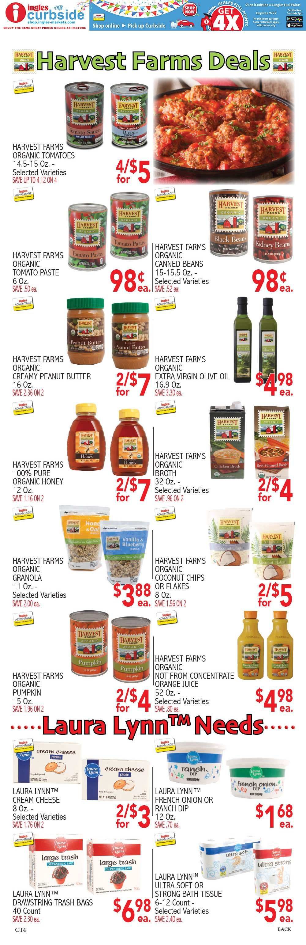 Ingles (GA, NC, SC, TN) Weekly Ad Flyer Specials September 14 to September 20, 2022