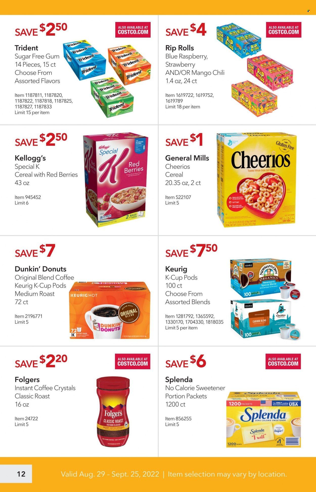 Costco Weekly Ad Flyer Specials August 29 to September 25, 2022