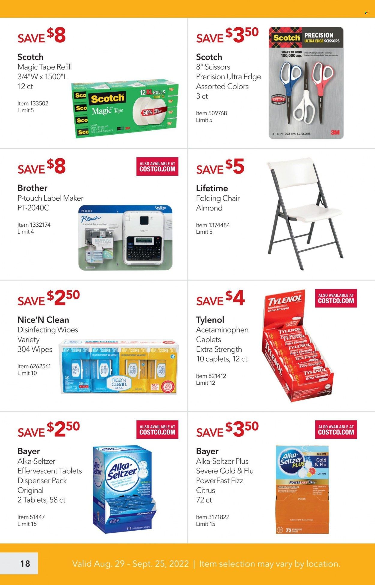 Costco Weekly Ad Flyer Specials August 29 to September 25, 2022