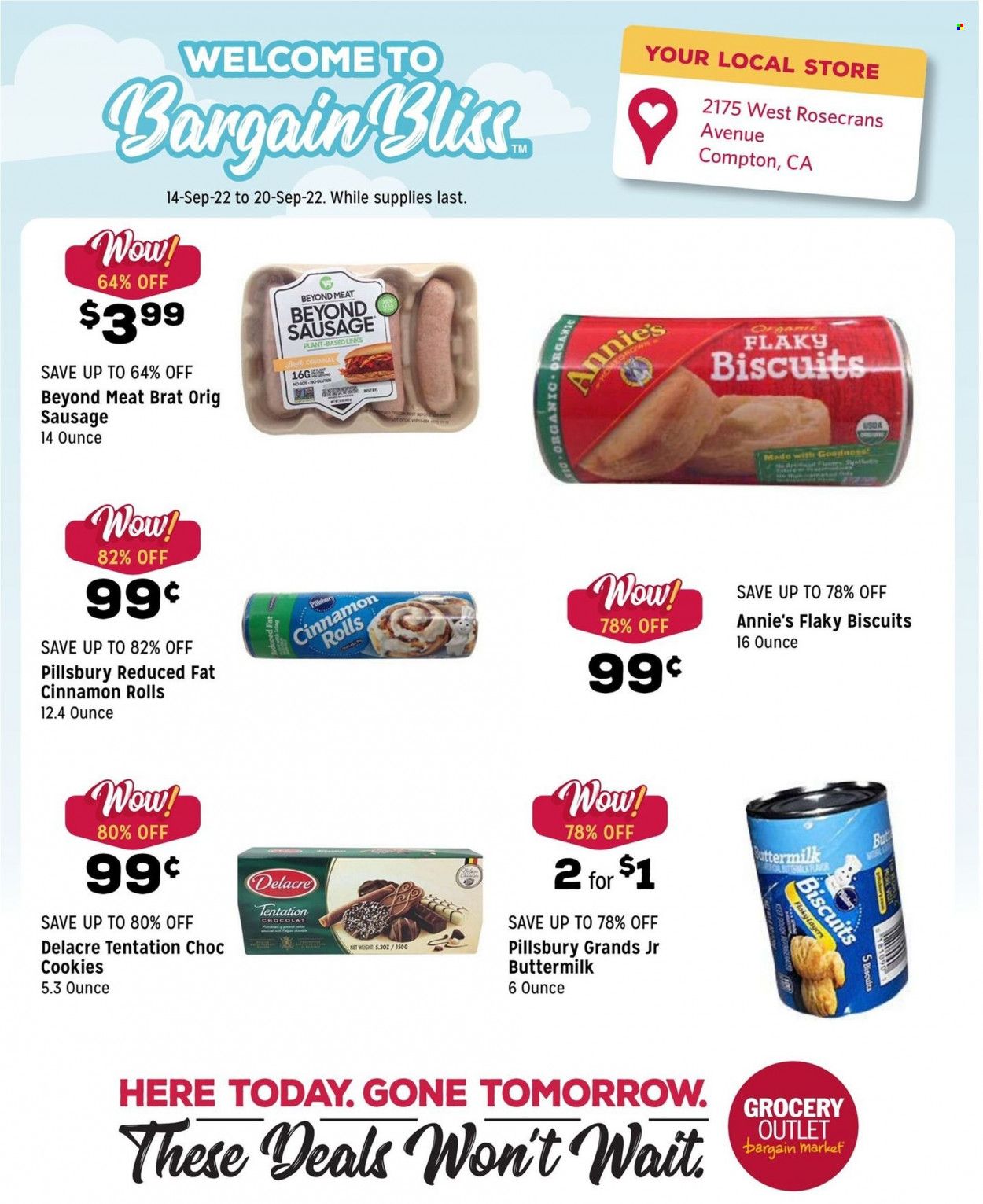 Grocery Outlet (CA, ID, OR, PA, WA) Weekly Ad Flyer Specials September 14 to September 20, 2022