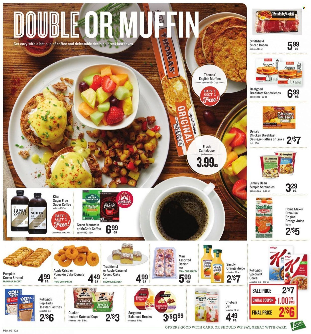 Lowes Foods (NC, SC) Weekly Ad Flyer Specials September 14 to September 20, 2022