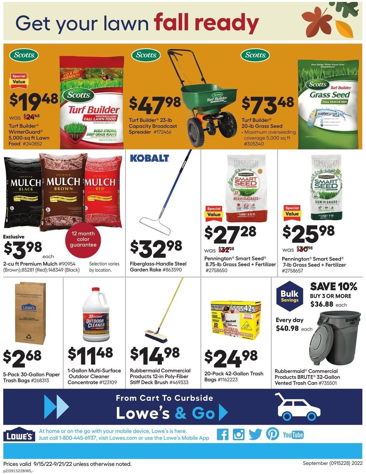 Lowe's Weekly Ad Flyer Specials September 15 to September 21, 2022
