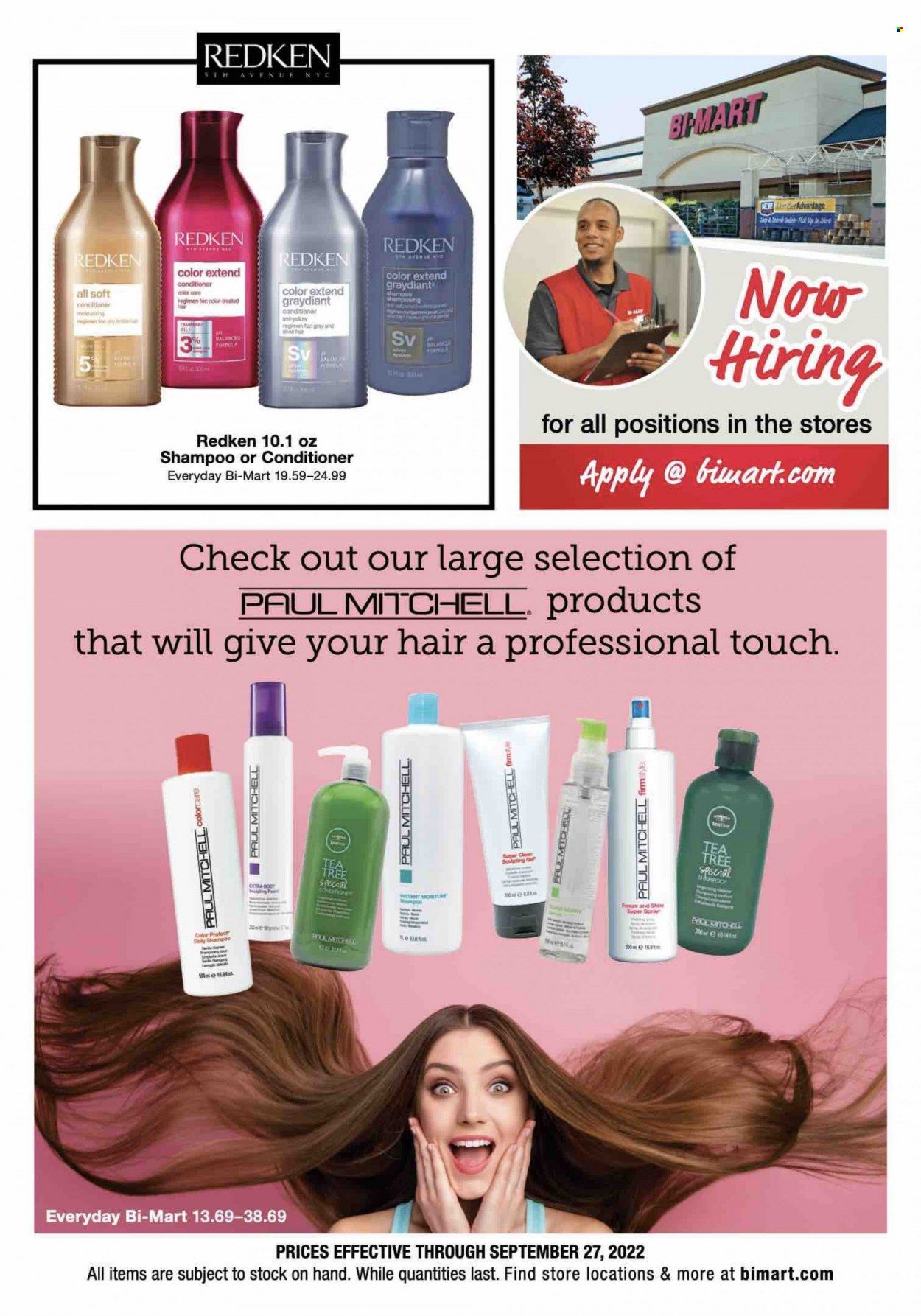 Bi-Mart (ID, OR, WA) Weekly Ad Flyer Specials September 14 to September 27, 2022