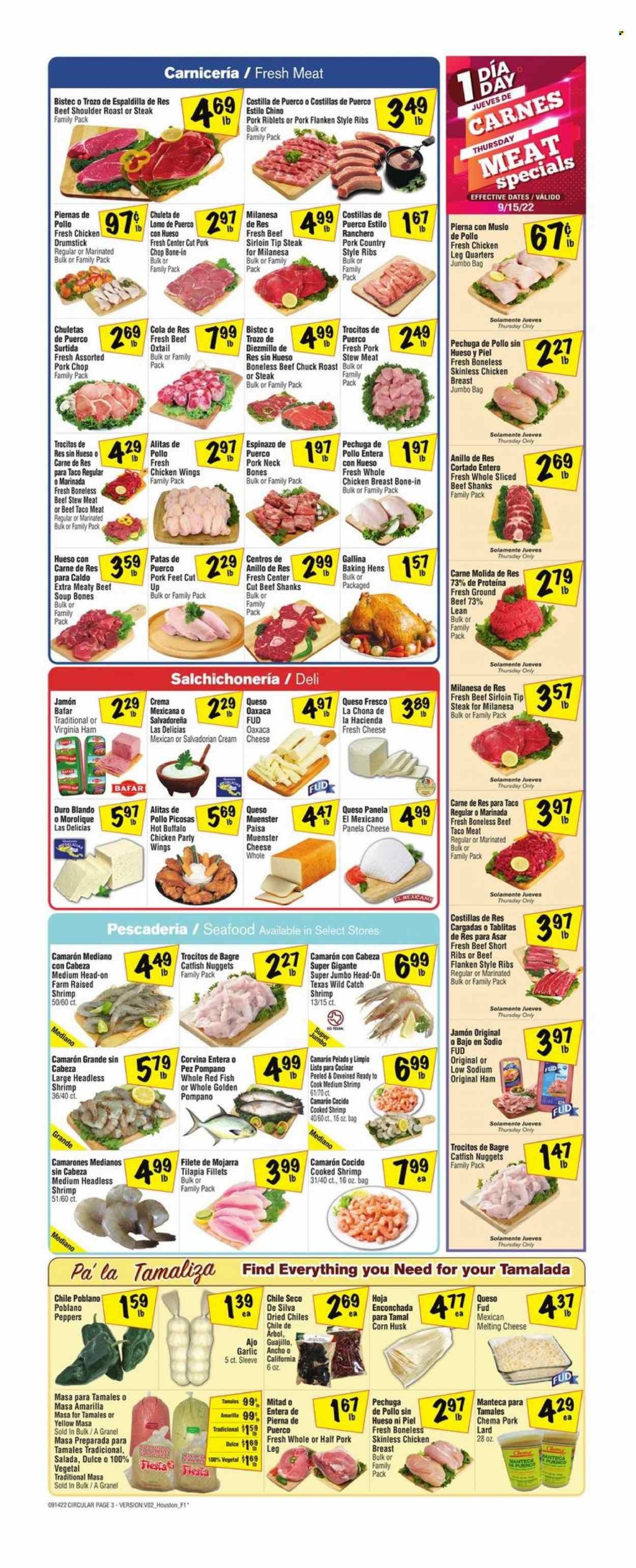 Fiesta Mart (TX) Weekly Ad Flyer Specials September 14 to September 20, 2022