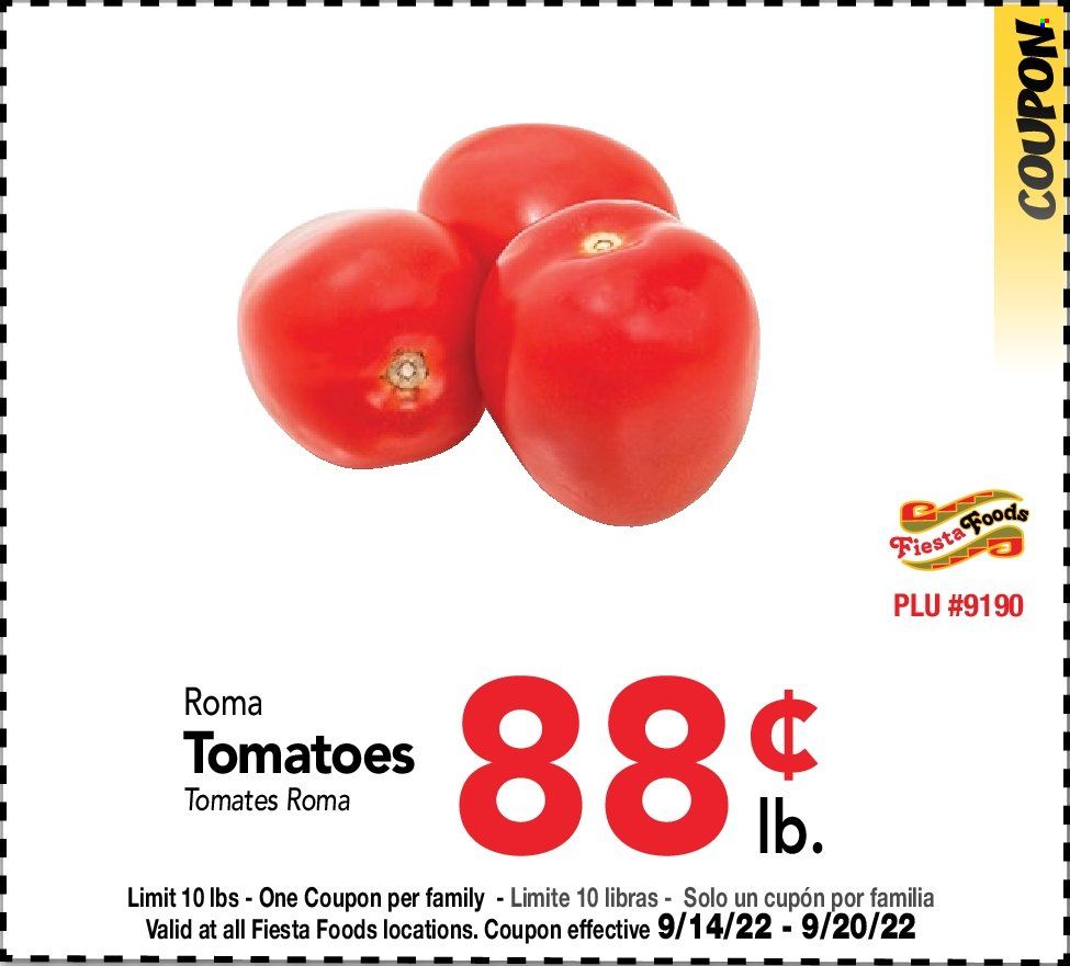 Fiesta Foods SuperMarkets (WA) Weekly Ad Flyer Specials September 14 to September 20, 2022