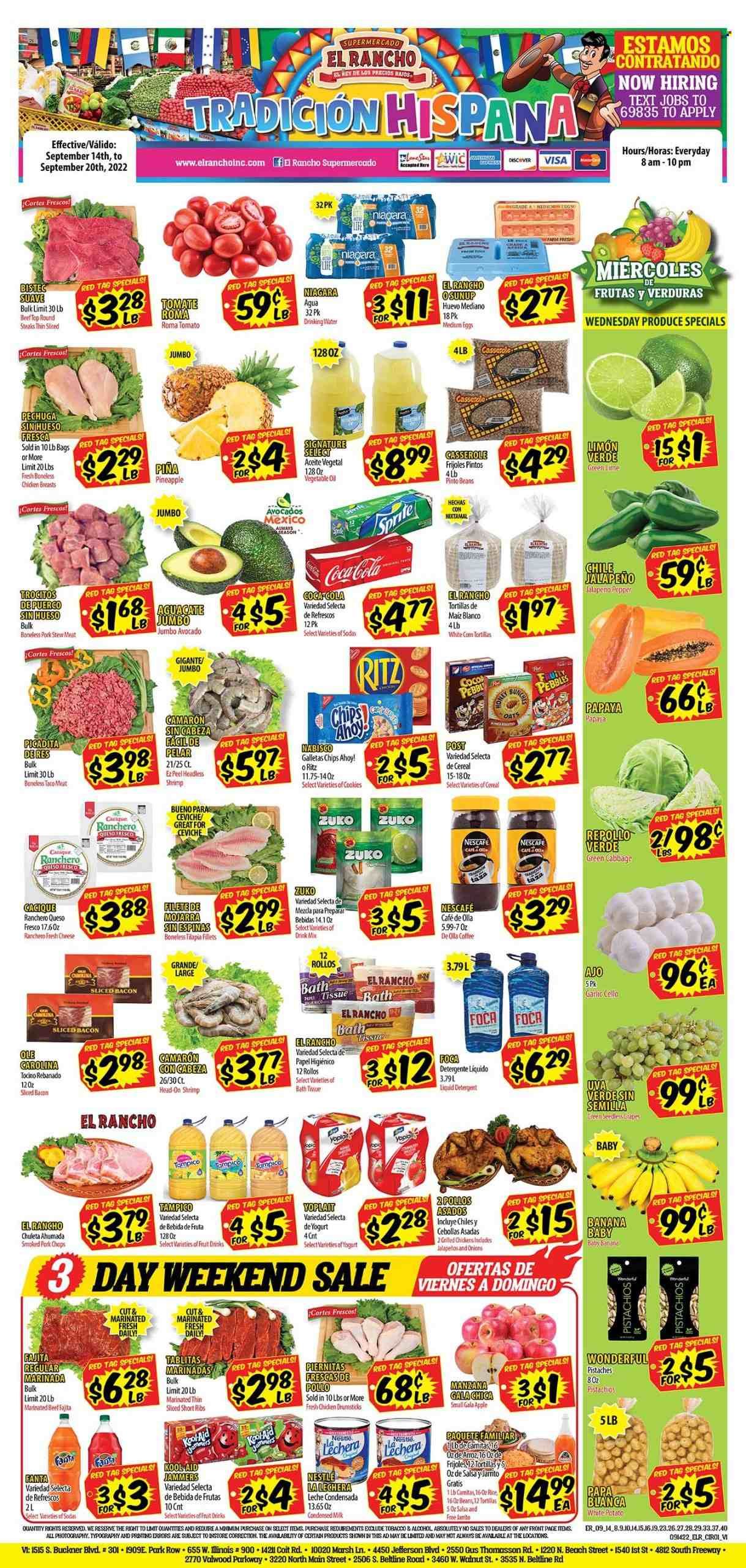 El Rancho (TX) Weekly Ad Flyer Specials September 14 to September 20, 2022