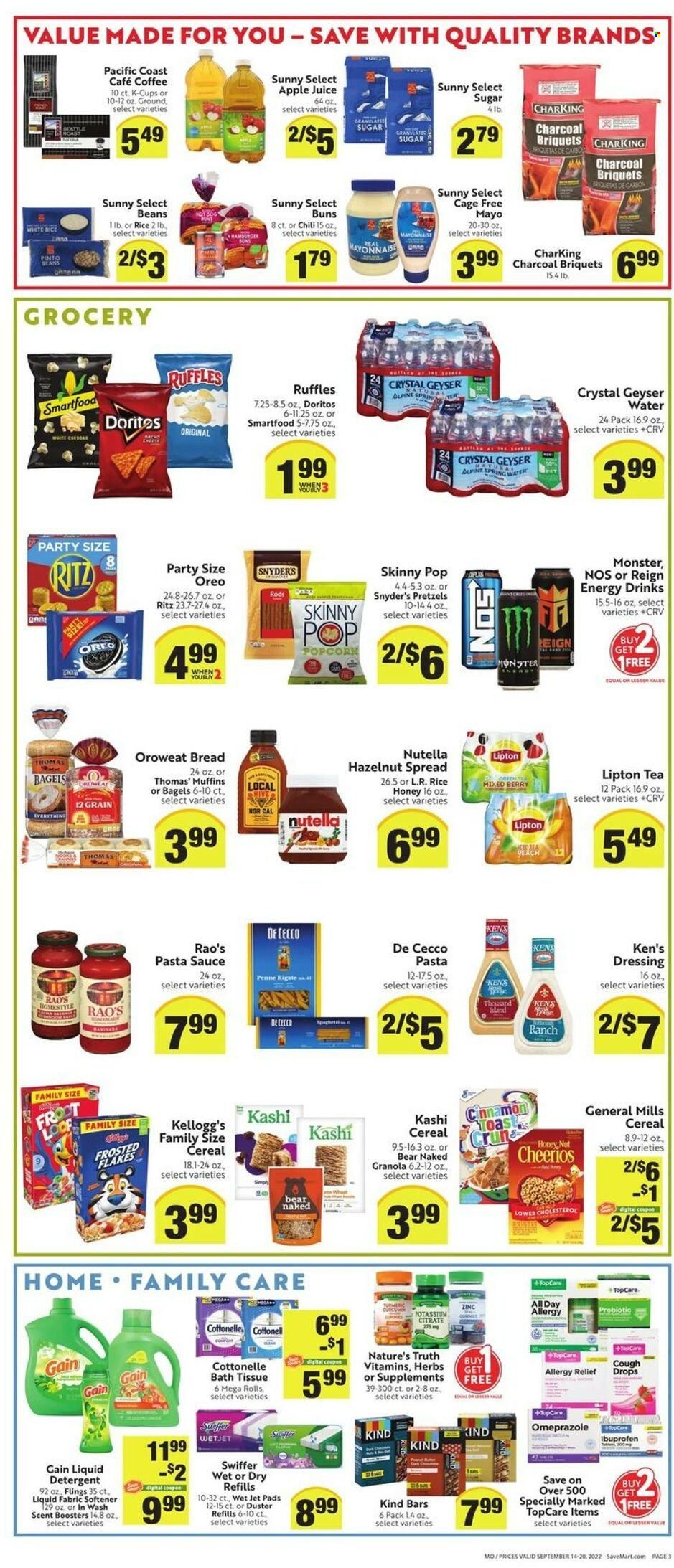 Save Mart (CA, NV) Weekly Ad Flyer Specials September 14 to September 20, 2022
