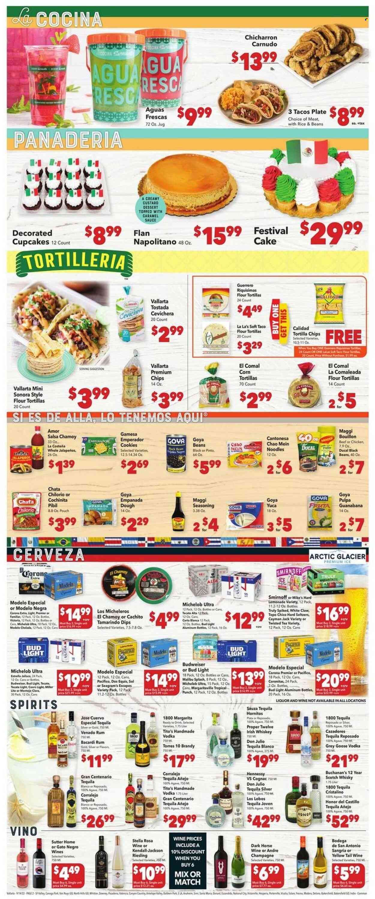 Vallarta (CA) Weekly Ad Flyer Specials September 14 to September 20, 2022