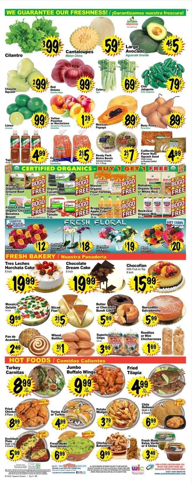 Superior Grocers (CA) Weekly Ad Flyer Specials September 14 to September 20, 2022