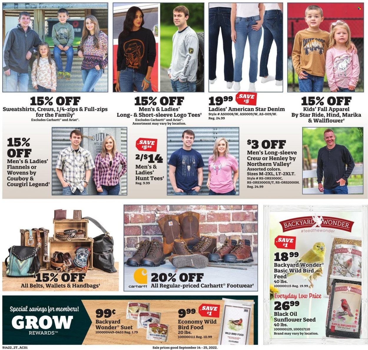 Orscheln Farm and Home (IA, IN, KS, MO, NE, OK) Weekly Ad Flyer Specials September 14 to September 25, 2022