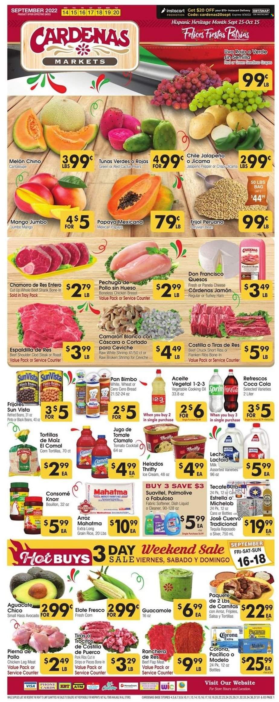 Cardenas (CA, NV) Weekly Ad Flyer Specials September 14 to September 20, 2022