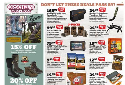 Orscheln Farm and Home (IA, IN, KS, MO, NE, OK) Weekly Ad Flyer Specials September 14 to September 25, 2022