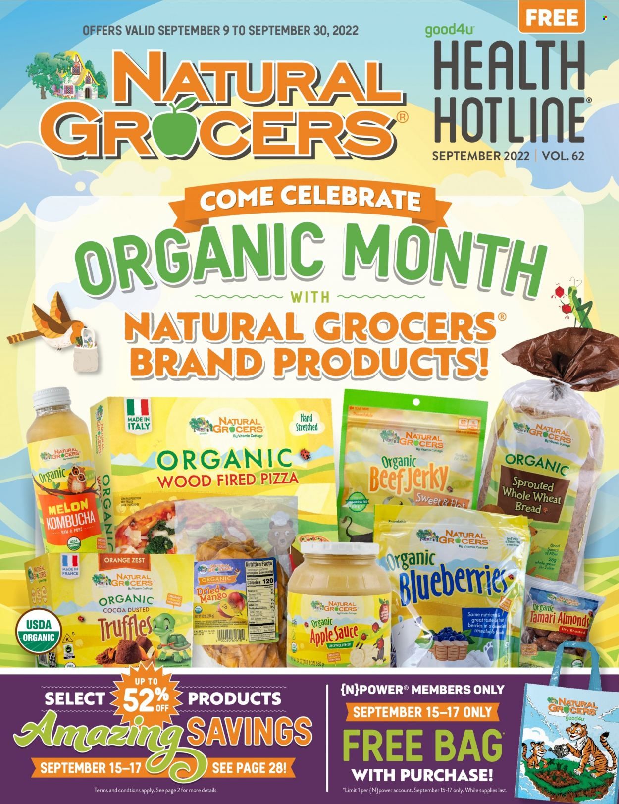Natural Grocers Weekly Ad Flyer Specials September 9 to September 30, 2022