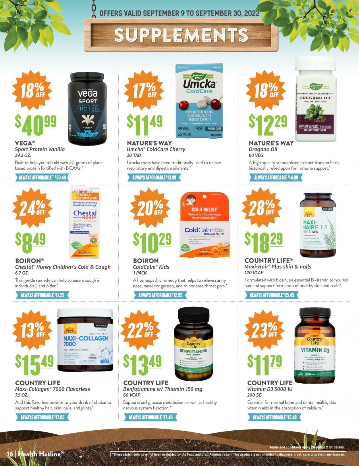 Natural Grocers Weekly Ad Flyer Specials September 9 to September 30, 2022