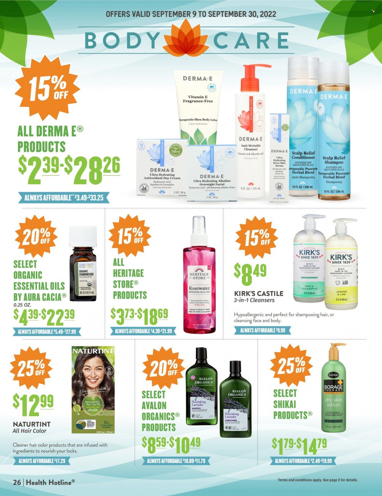 Natural Grocers Weekly Ad Flyer Specials September 9 to September 30, 2022