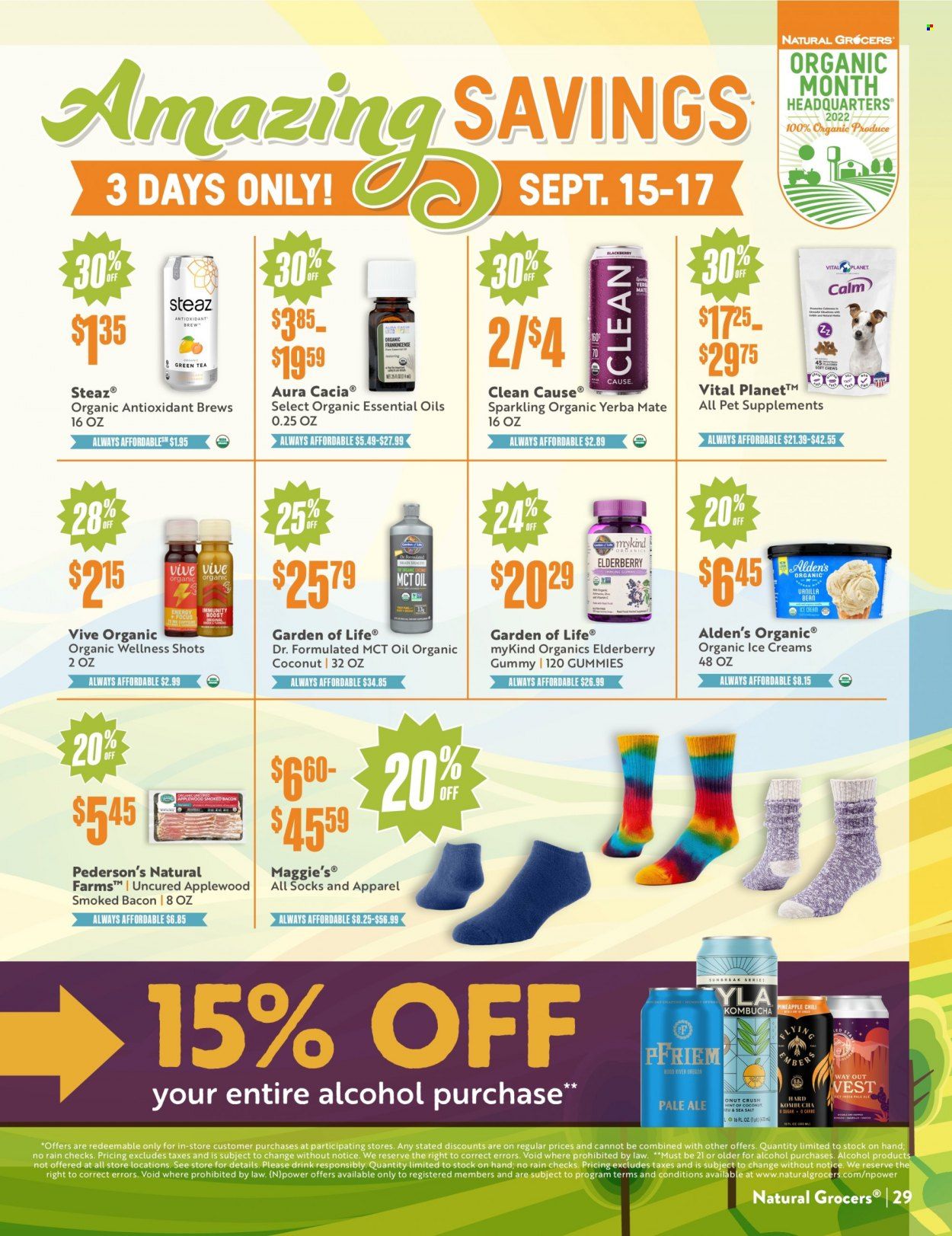 Natural Grocers Weekly Ad Flyer Specials September 9 to September 30, 2022