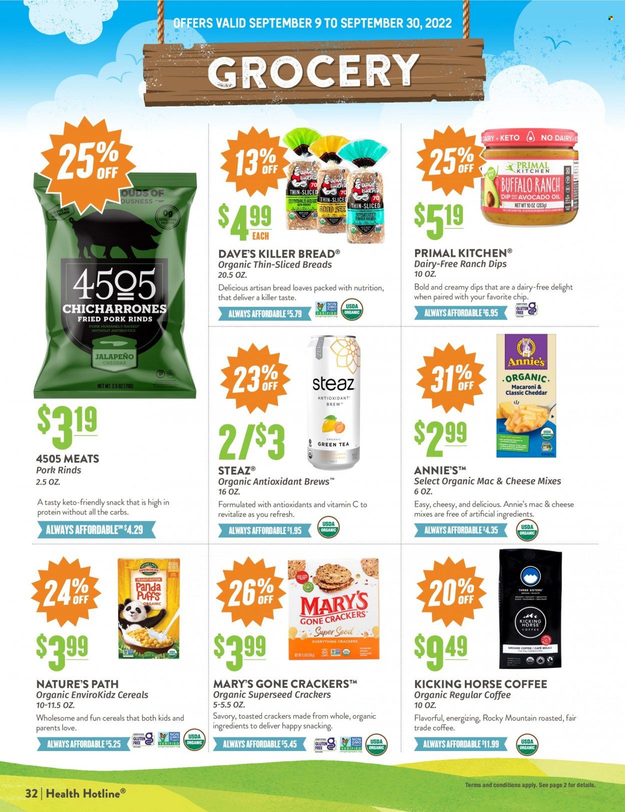 Natural Grocers Weekly Ad Flyer Specials September 9 to September 30, 2022