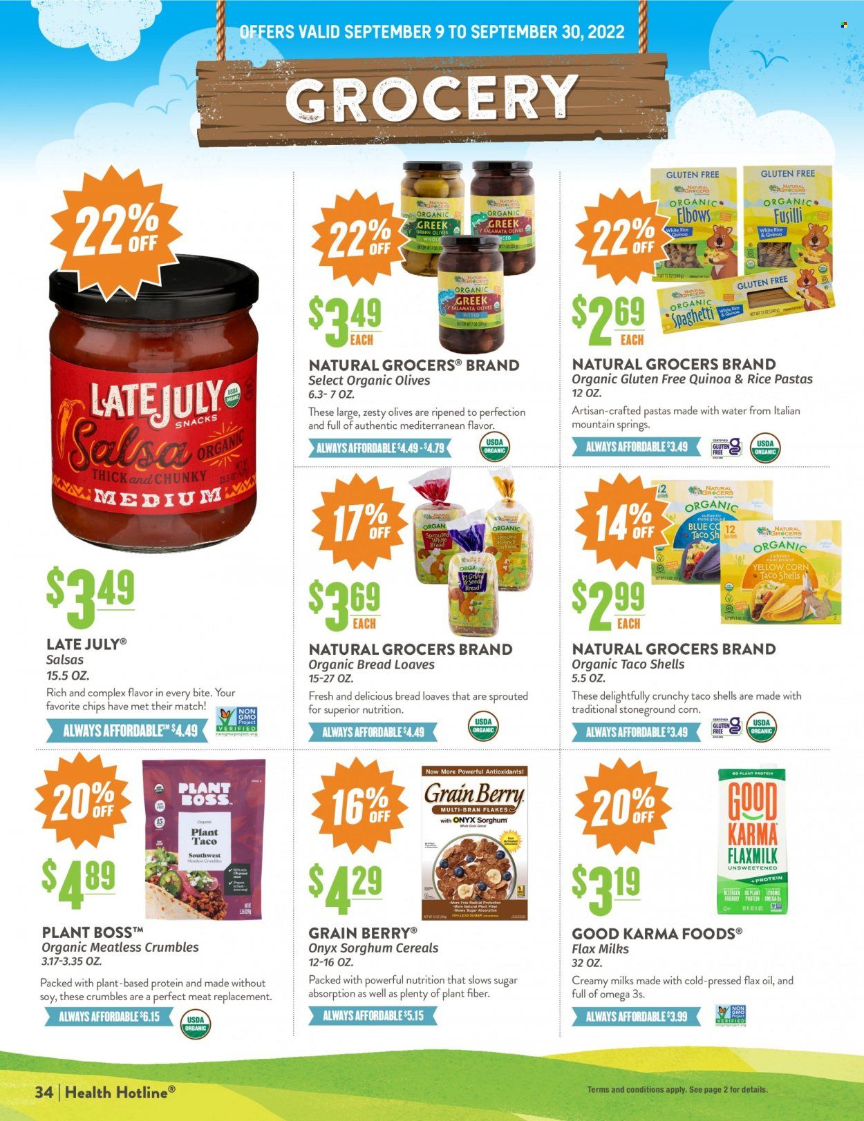 Natural Grocers Weekly Ad Flyer Specials September 9 to September 30, 2022