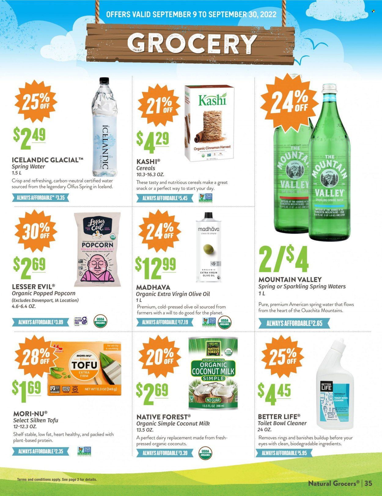 Natural Grocers Weekly Ad Flyer Specials September 9 to September 30, 2022