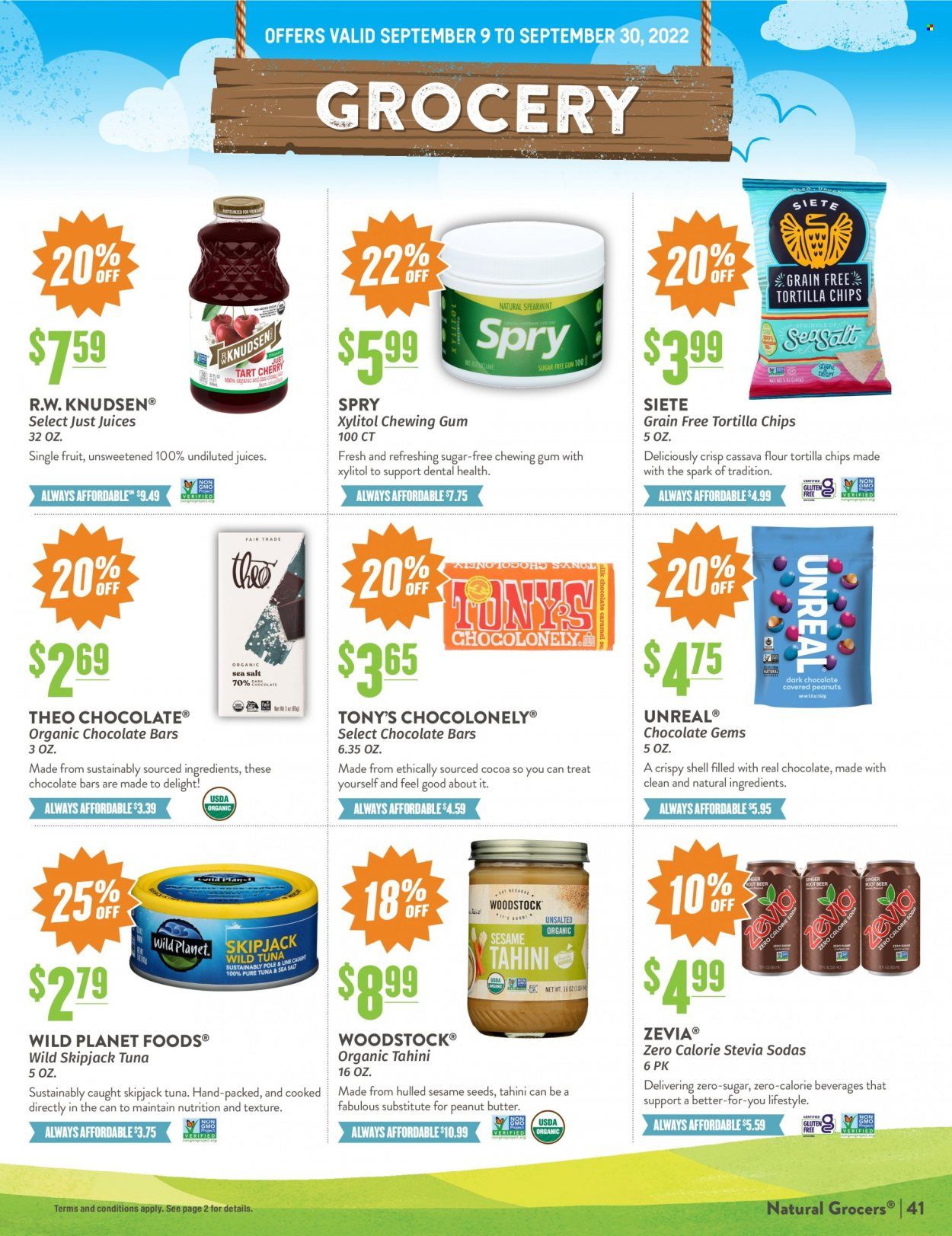 Natural Grocers Weekly Ad Flyer Specials September 9 to September 30, 2022