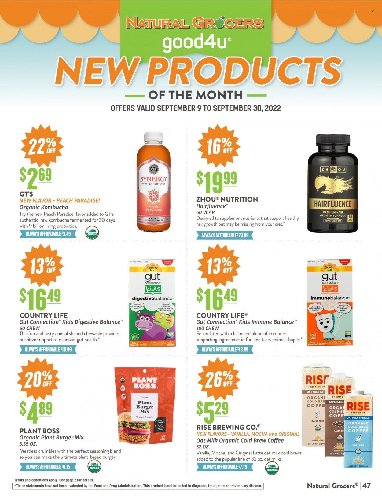 Natural Grocers Weekly Ad Flyer Specials September 9 to September 30, 2022