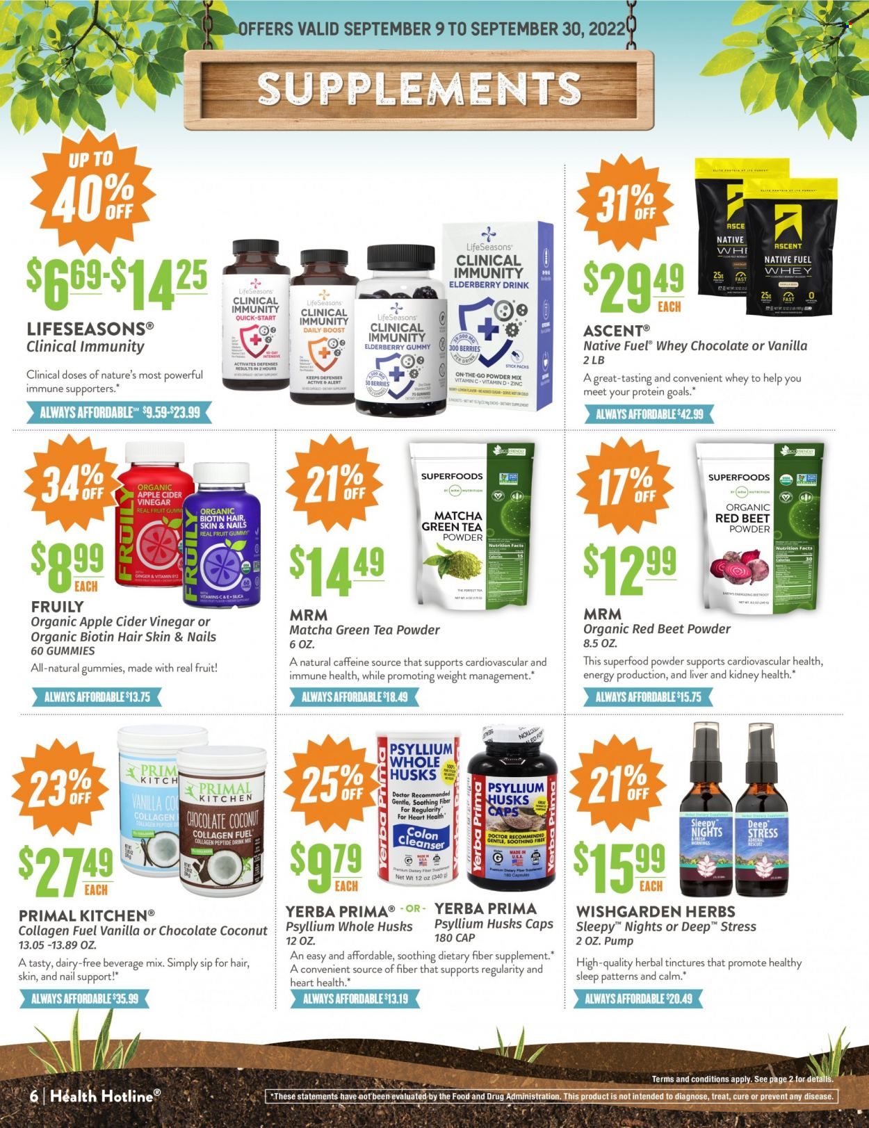 Natural Grocers Weekly Ad Flyer Specials September 9 to September 30, 2022