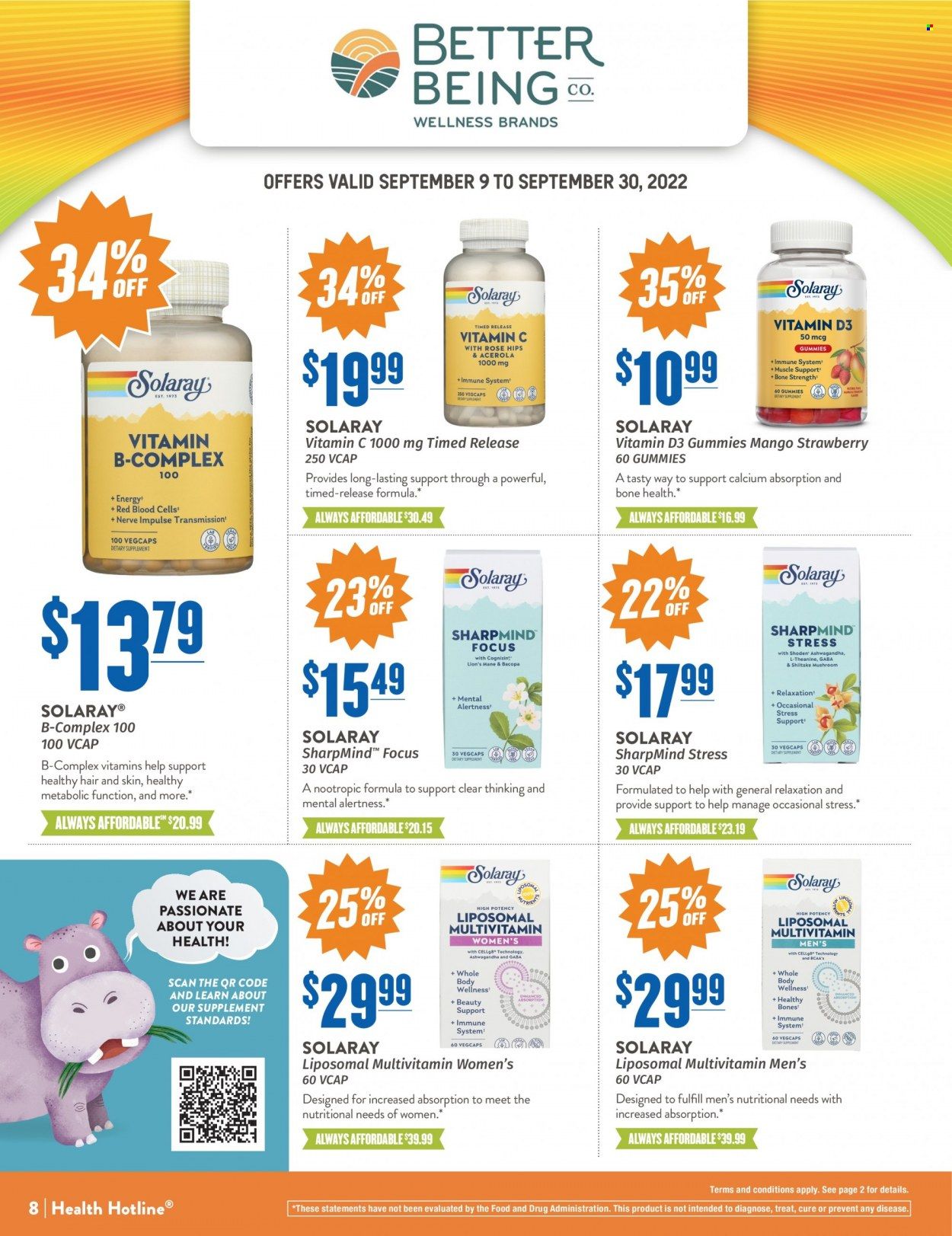 Natural Grocers Weekly Ad Flyer Specials September 9 to September 30, 2022