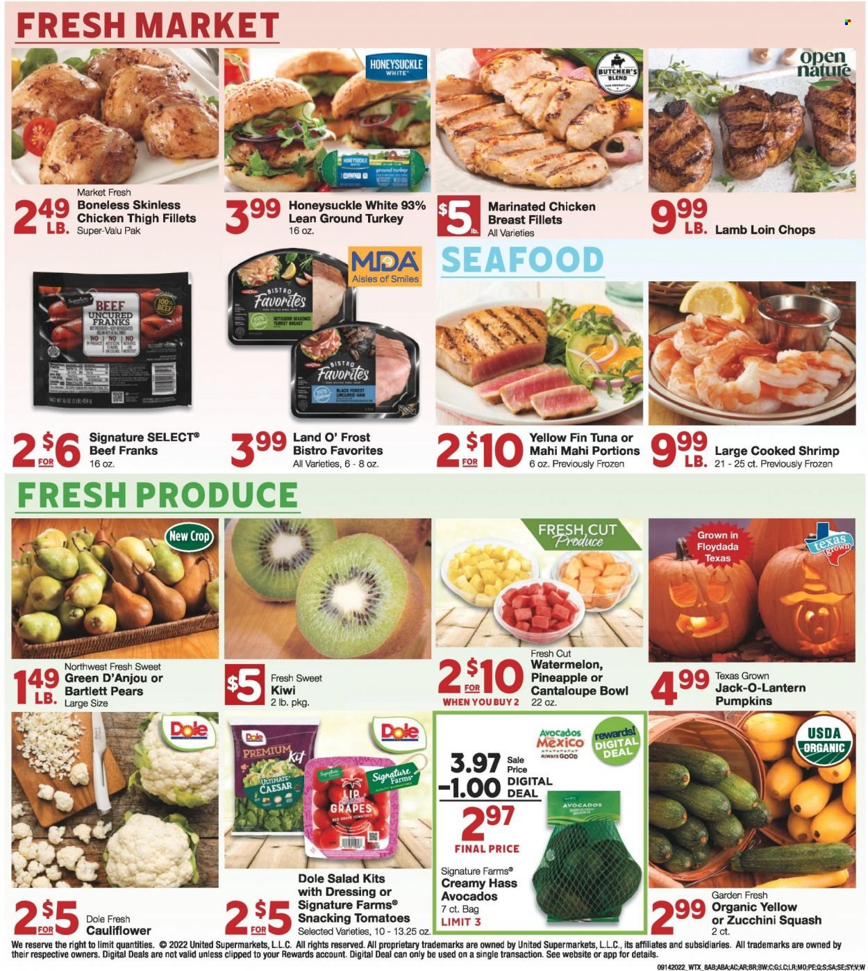 United Supermarkets (TX) Weekly Ad Flyer Specials September 14 to September 20, 2022