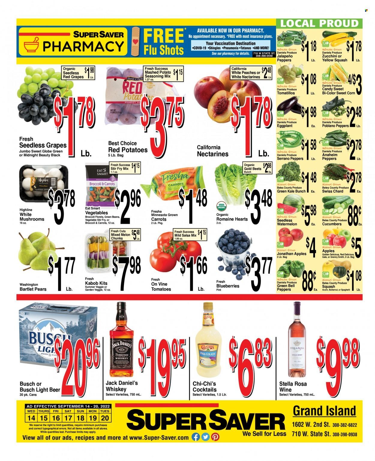 Super Saver Weekly Ad Flyer Specials September 14 to September 20, 2022