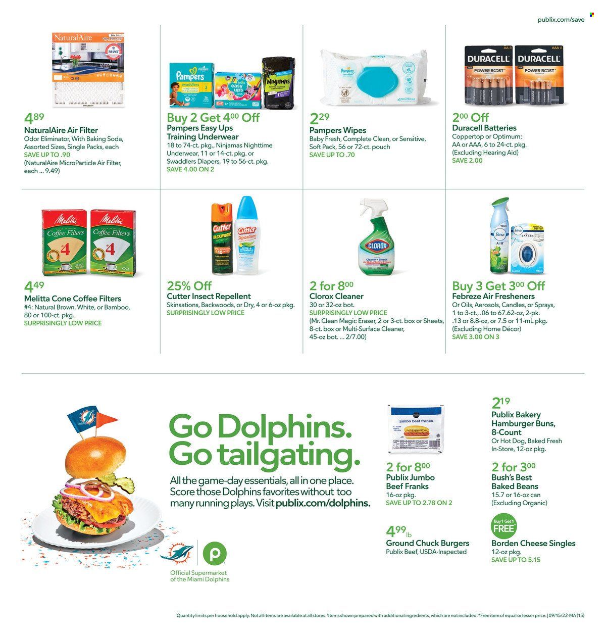 Publix (AL, FL, GA, NC, SC, TN) Weekly Ad Flyer Specials September 15 to September 21, 2022