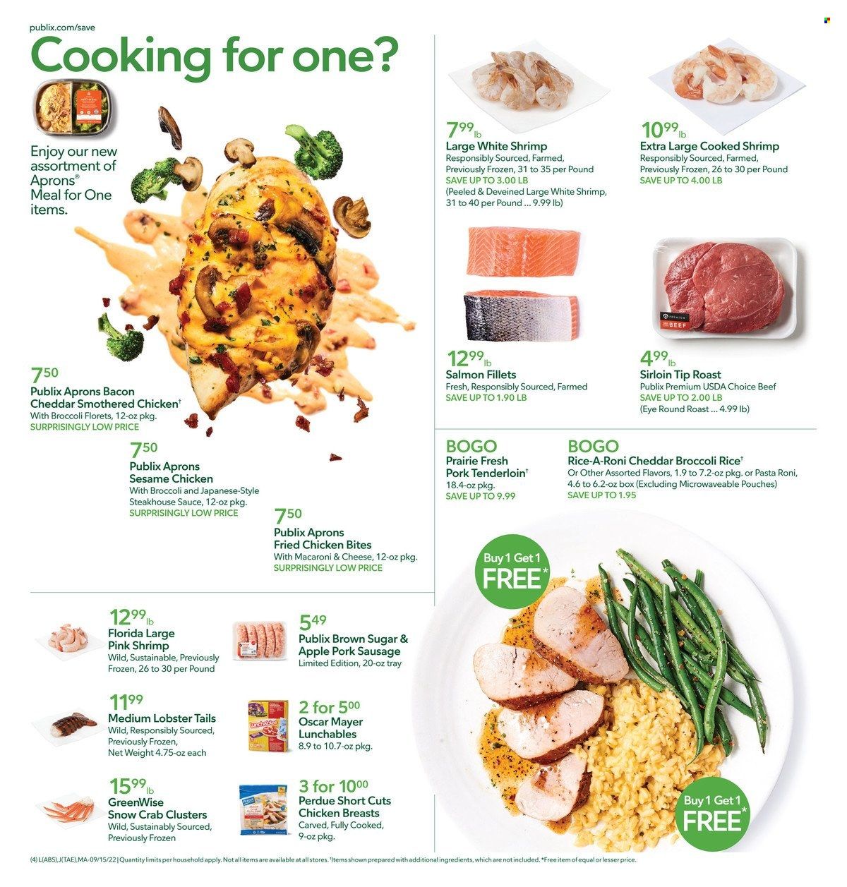 Publix (AL, FL, GA, NC, SC, TN) Weekly Ad Flyer Specials September 15 to September 21, 2022